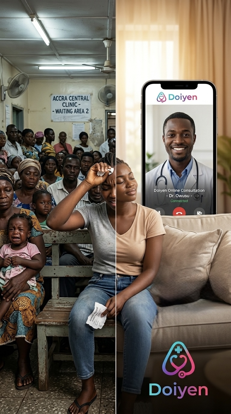 Doiyen patient frustrated as hospital waiting room